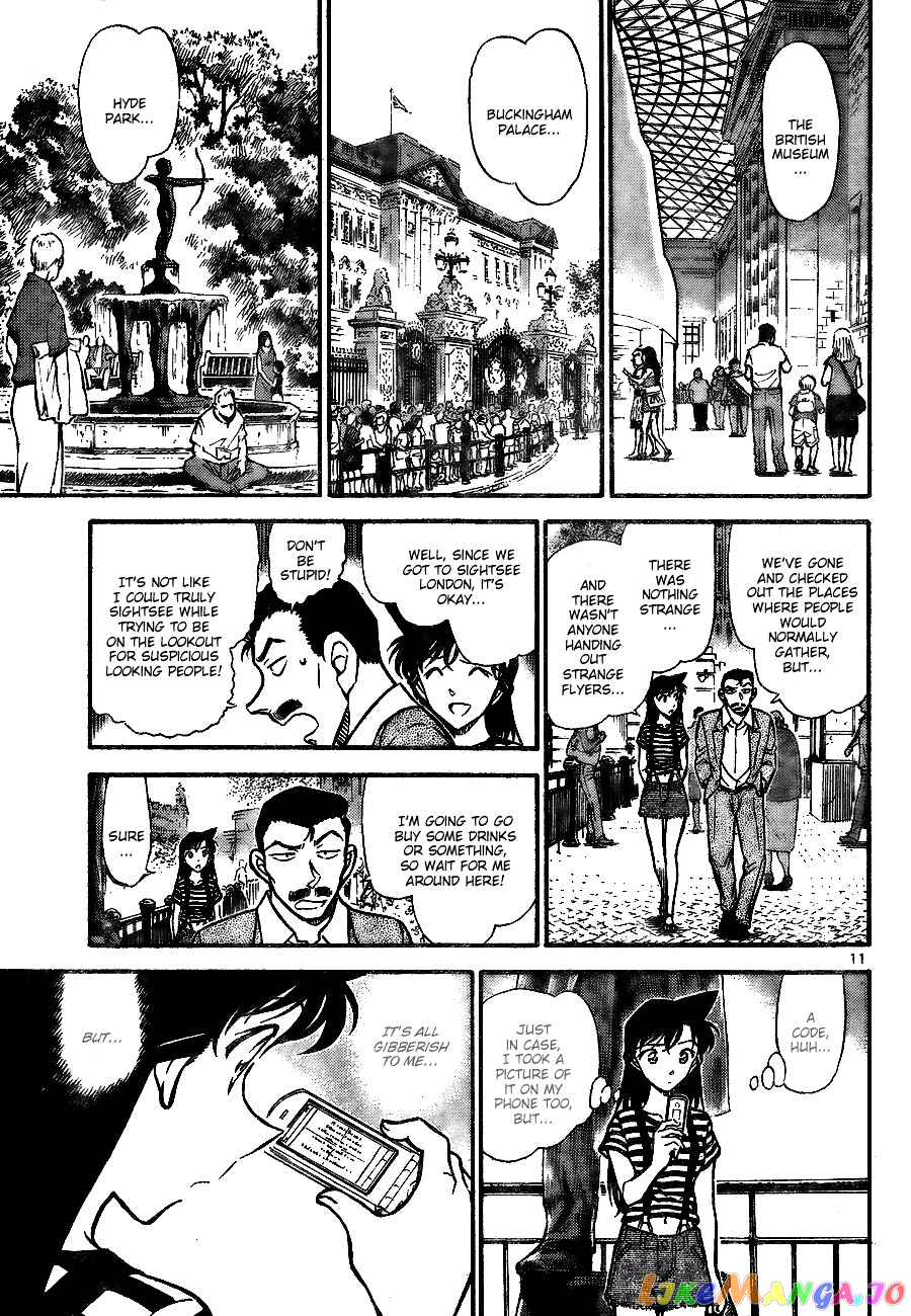 Detective Conan Chapter 744 - page 11