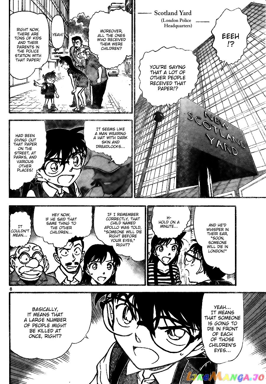 Detective Conan Chapter 744 - page 8