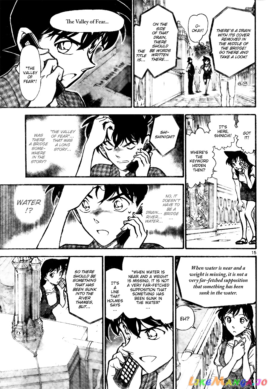 Detective Conan Chapter 746 - page 15