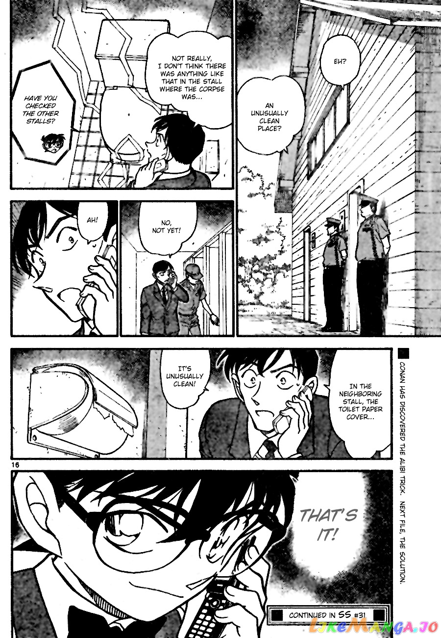 Detective Conan Chapter 697 - page 16