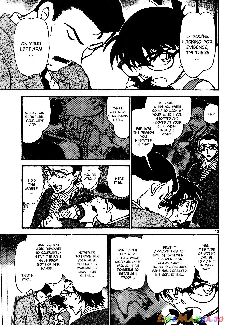 Detective Conan Chapter 698 - page 13