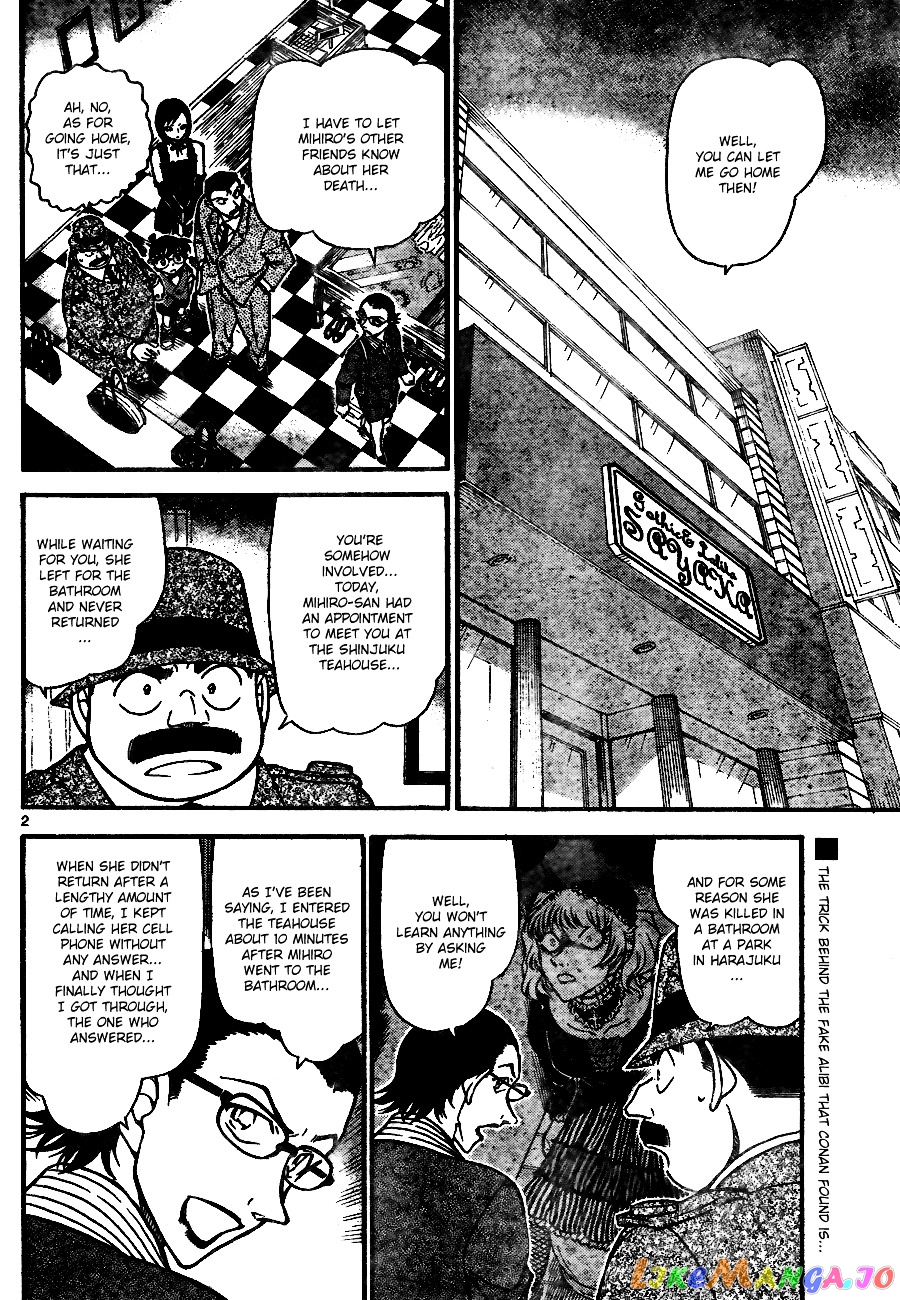 Detective Conan Chapter 698 - page 2