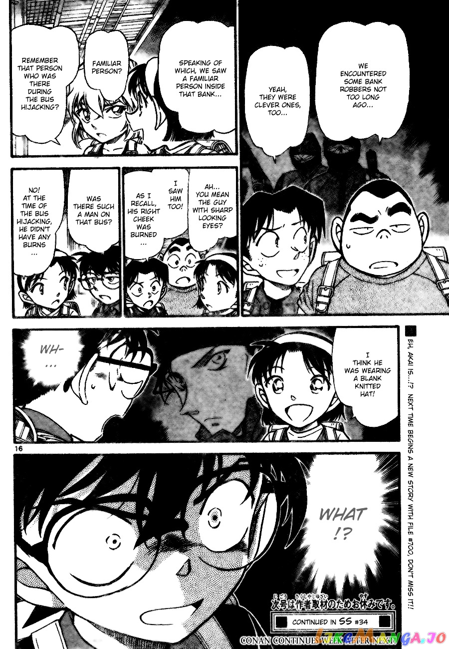 Detective Conan Chapter 699 - page 16