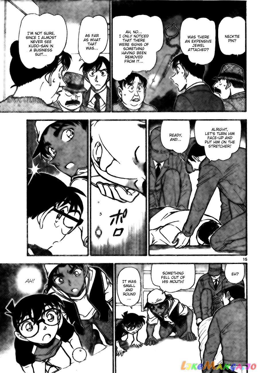 Detective Conan Chapter 735 - page 15