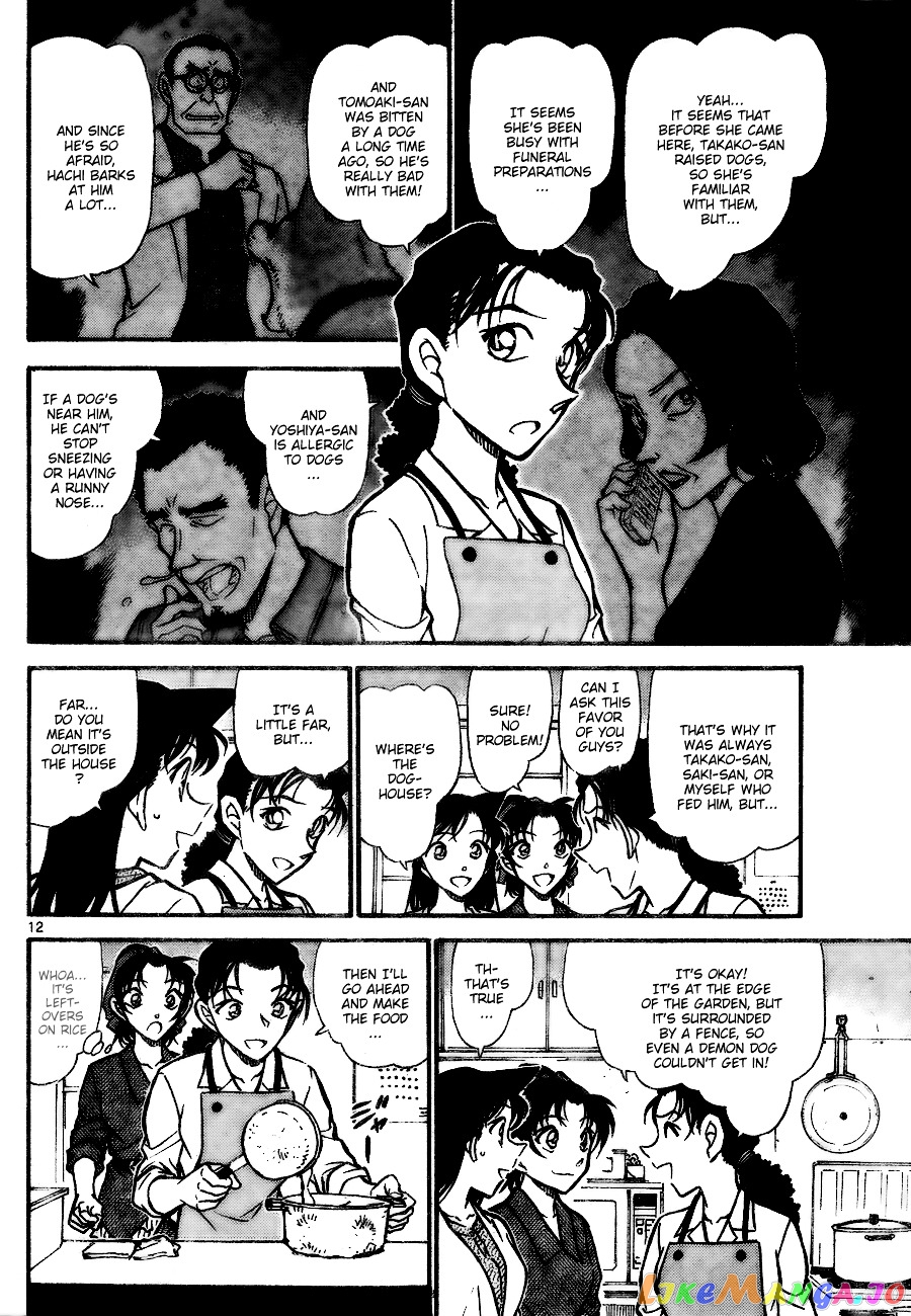 Detective Conan Chapter 737 - page 12