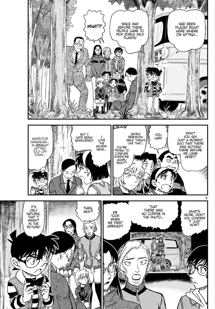 Detective Conan Chapter 1034 - page 5