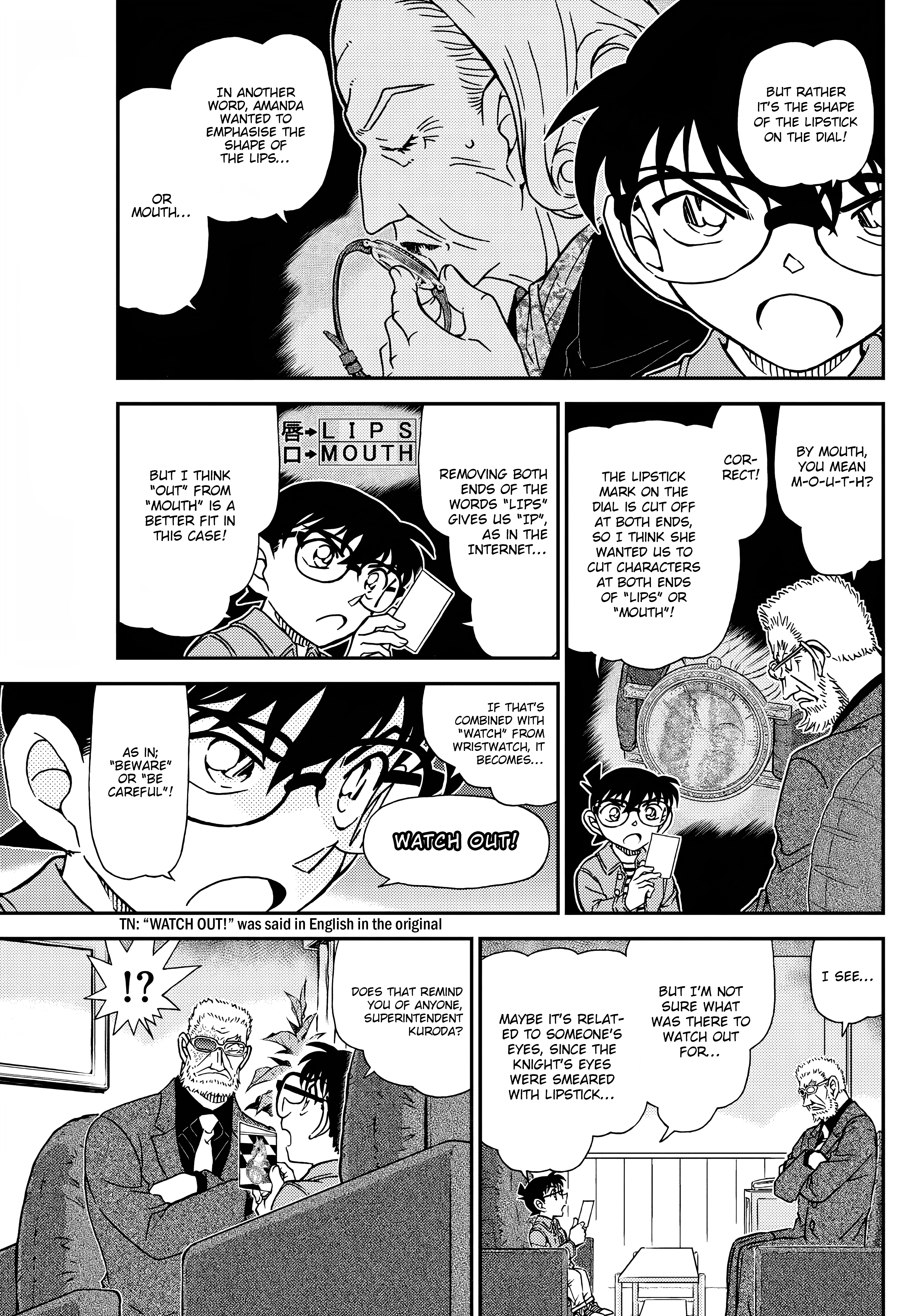 Detective Conan Chapter 1109 - page 6