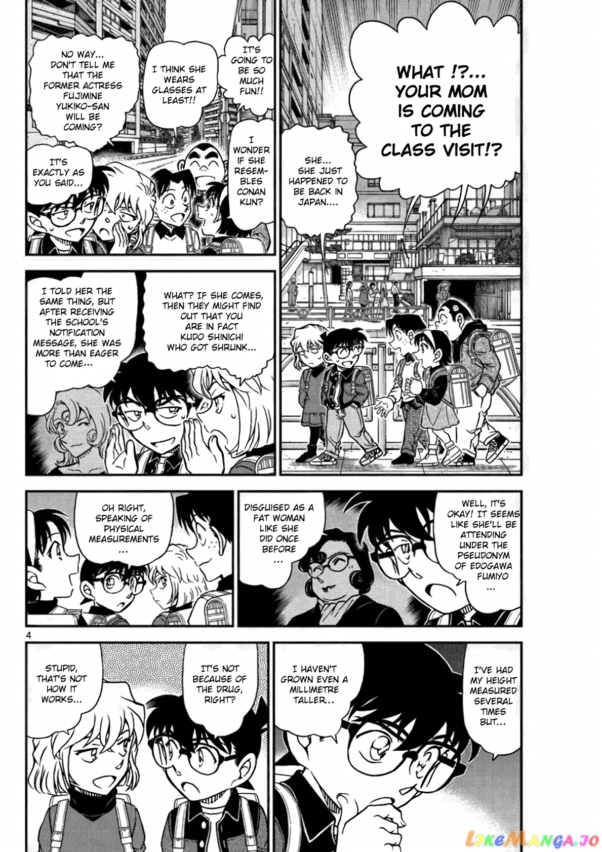 Detective Conan Chapter 1110 - page 4