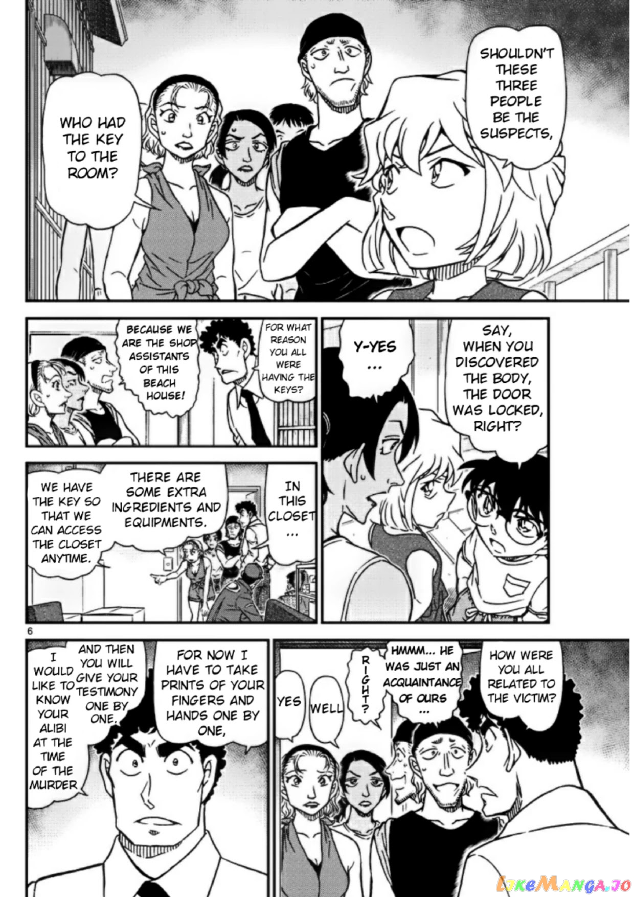 Detective Conan Chapter 1098 - page 6