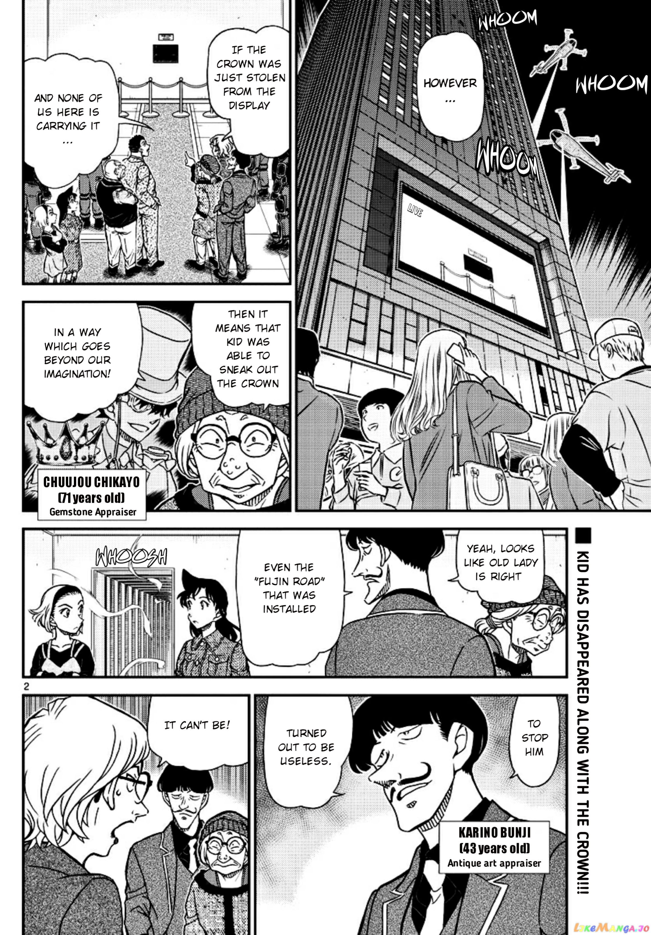 Detective Conan Chapter 1102 - page 2