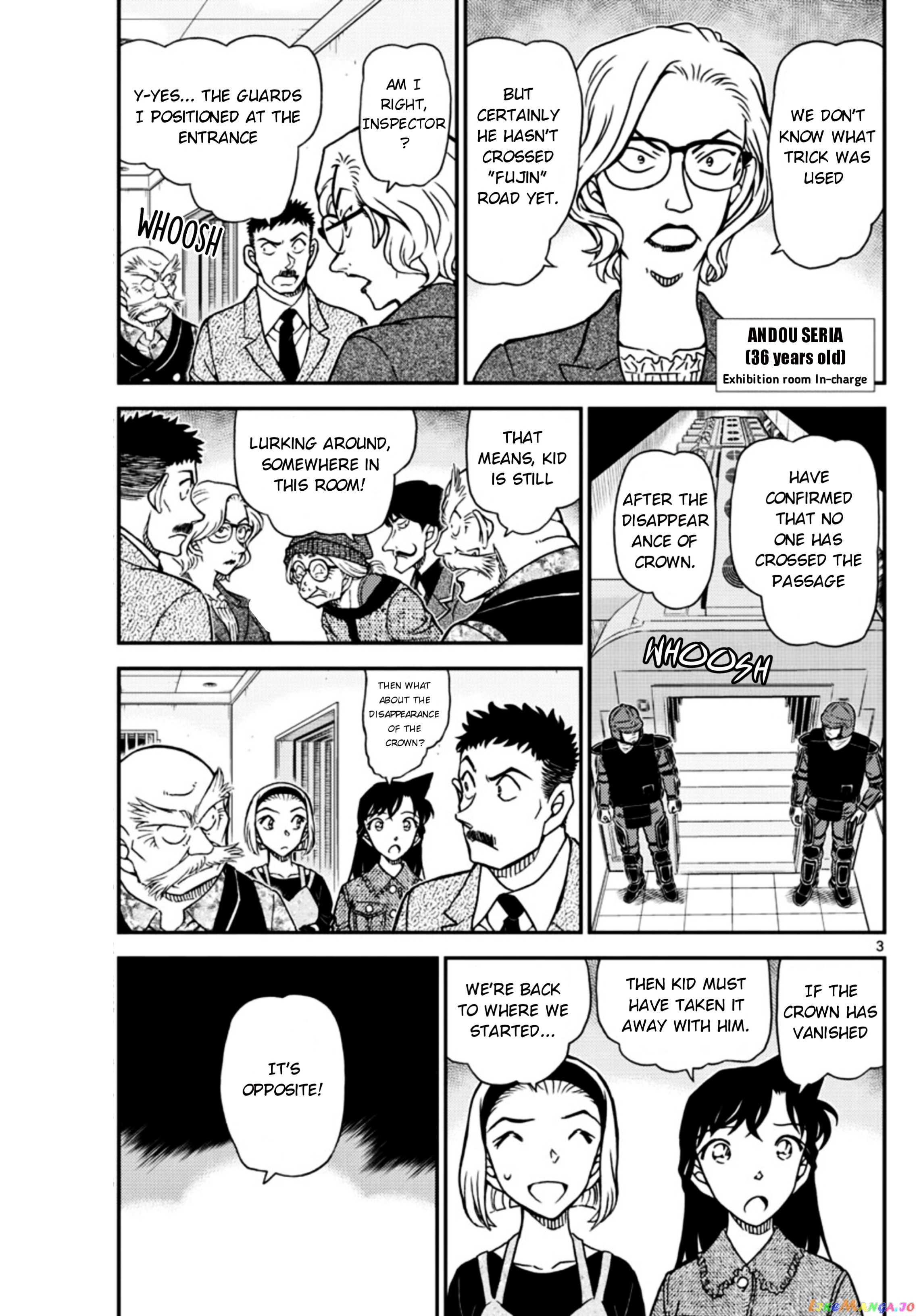 Detective Conan Chapter 1102 - page 3