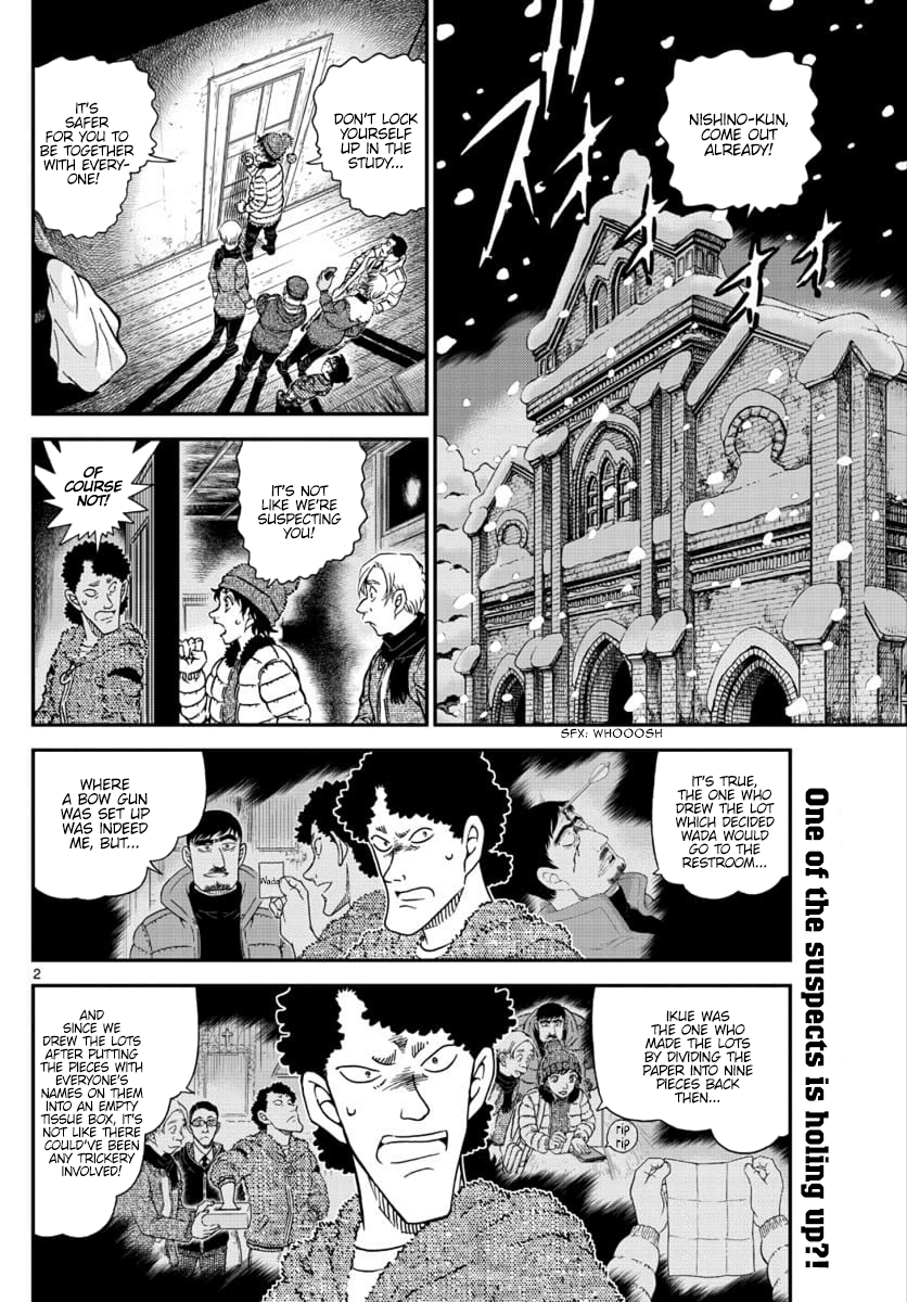 Detective Conan Chapter 1031 - page 2