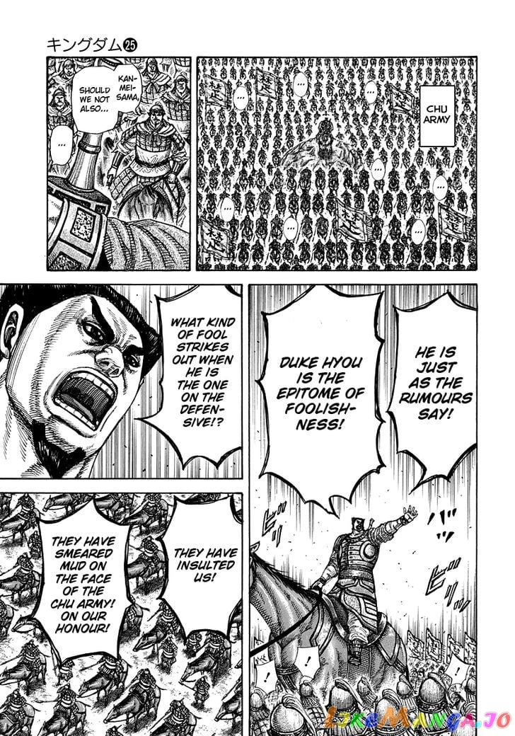 Kingdom - Manga Chapter 272 - page 8