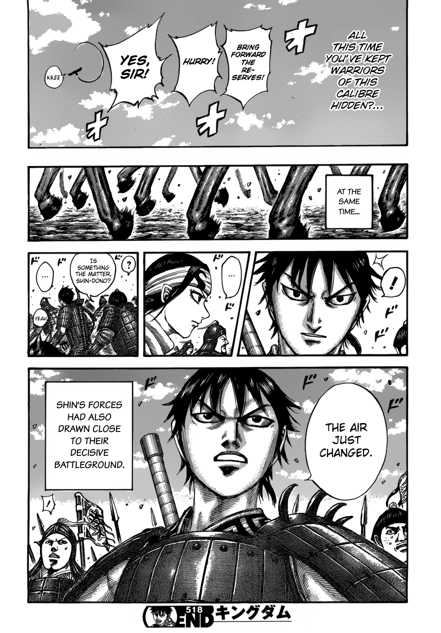 Kingdom - Manga Chapter 518 - page 17