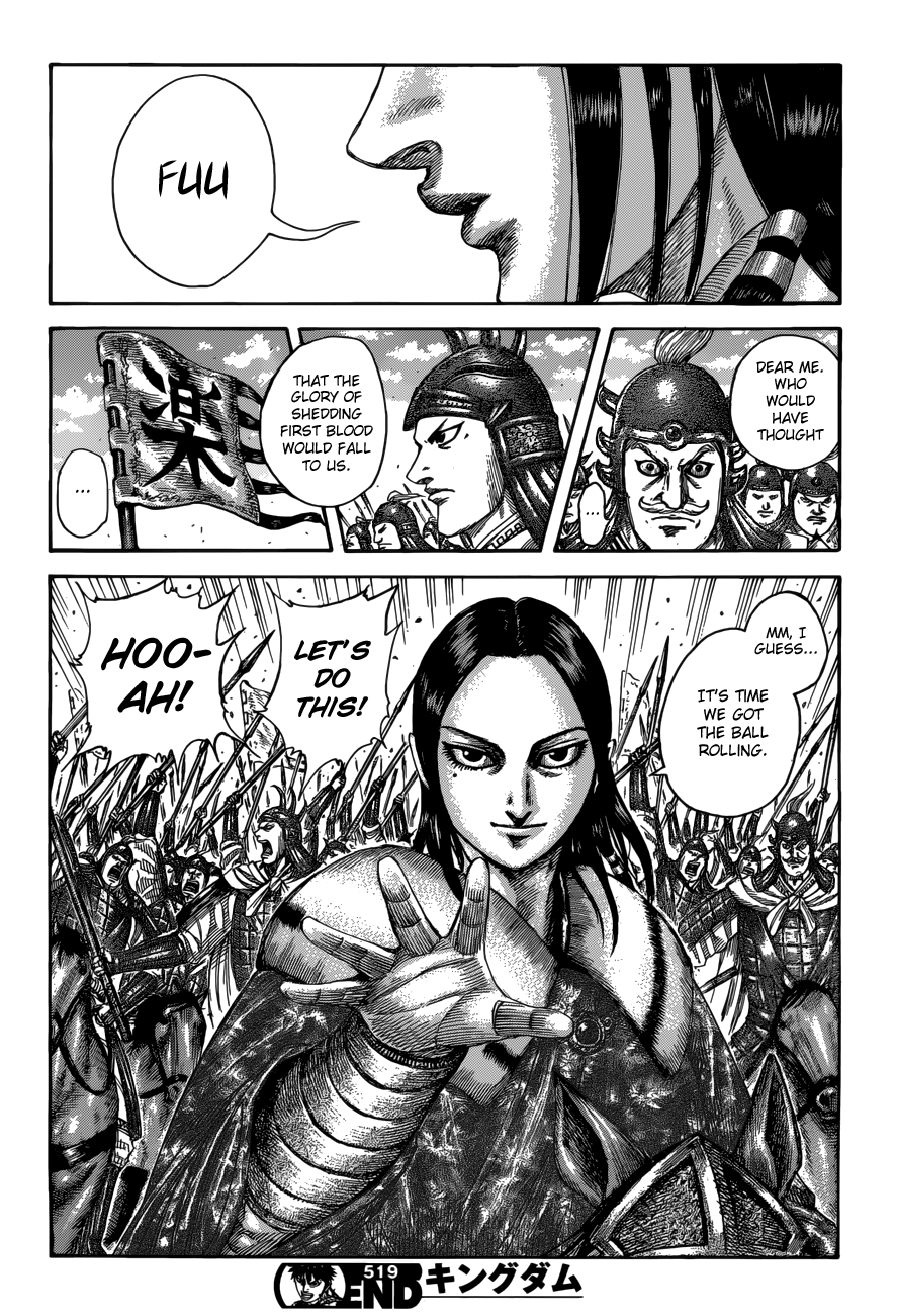 Kingdom - Manga Chapter 519 - page 16