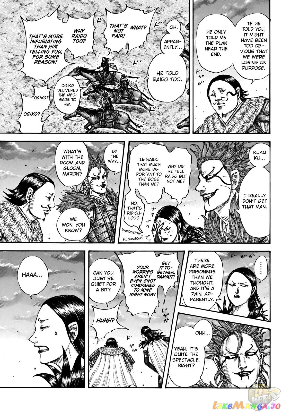 Kingdom - Manga Chapter 695 - page 5