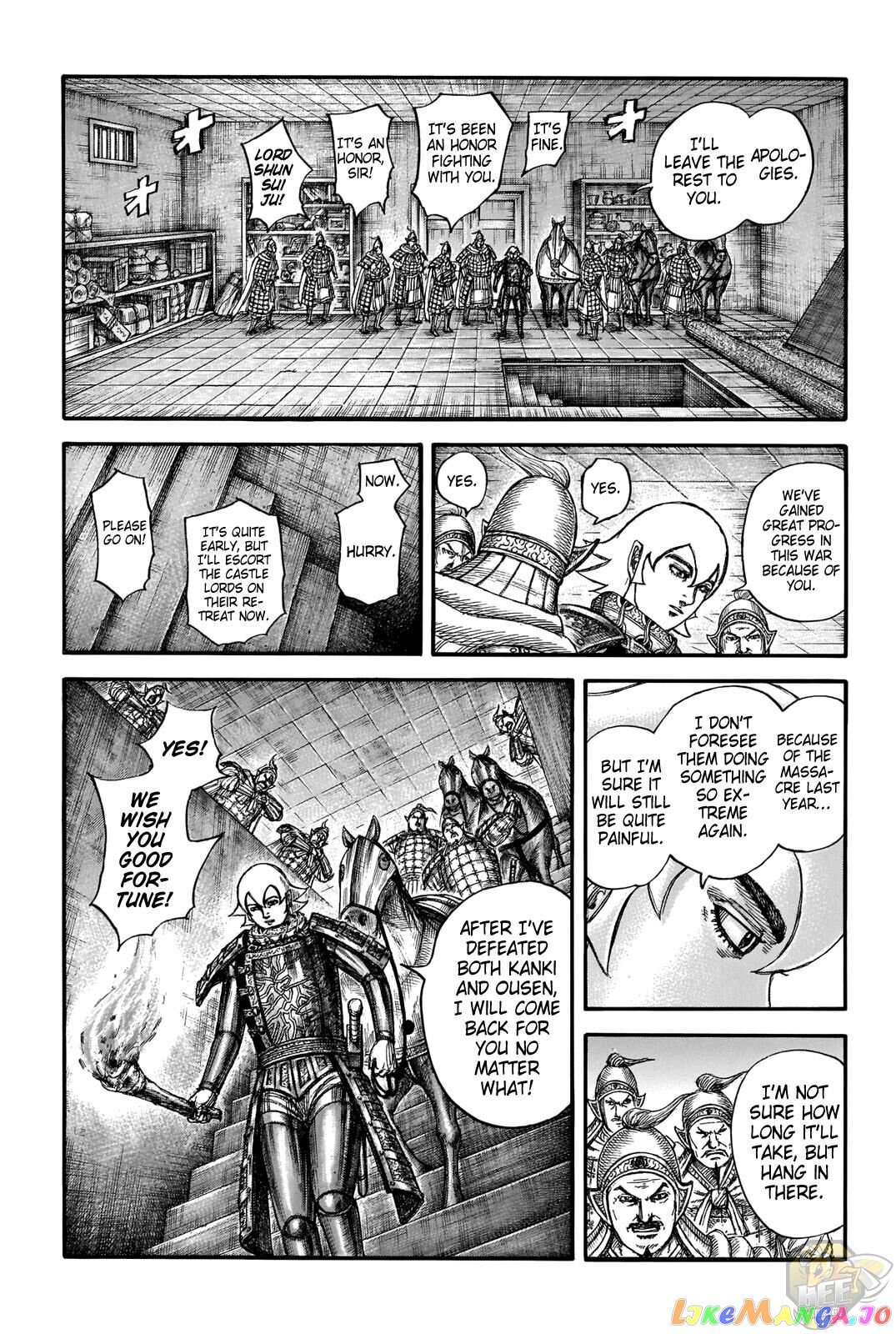 Kingdom - Manga Chapter 708 - page 14