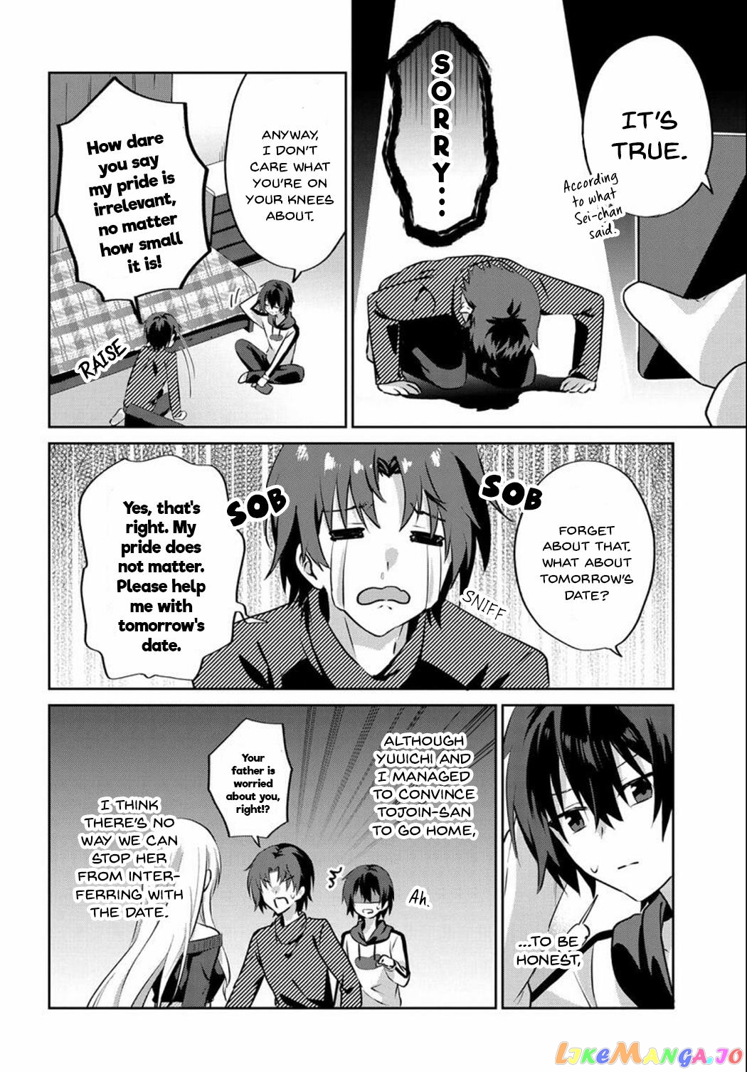 Since I’ve Entered the World of Romantic Comedy Manga, I’ll Do My Best to Make the Losing Heroine Happy. chapter 6.1 - page 4