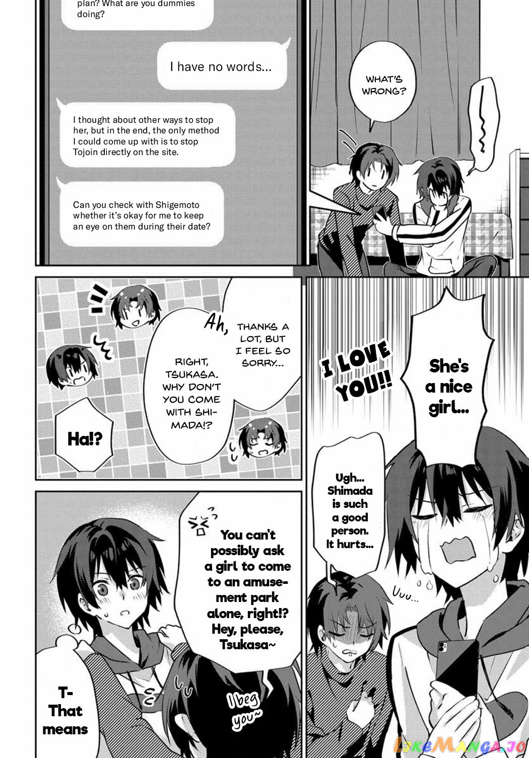 Since I’ve Entered the World of Romantic Comedy Manga, I’ll Do My Best to Make the Losing Heroine Happy. chapter 6.1 - page 6