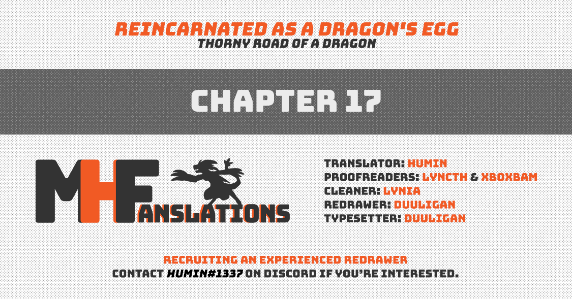 Reincarnated as a Dragon's Egg - Thorny Road of a Dragon chapter 17 - page 1