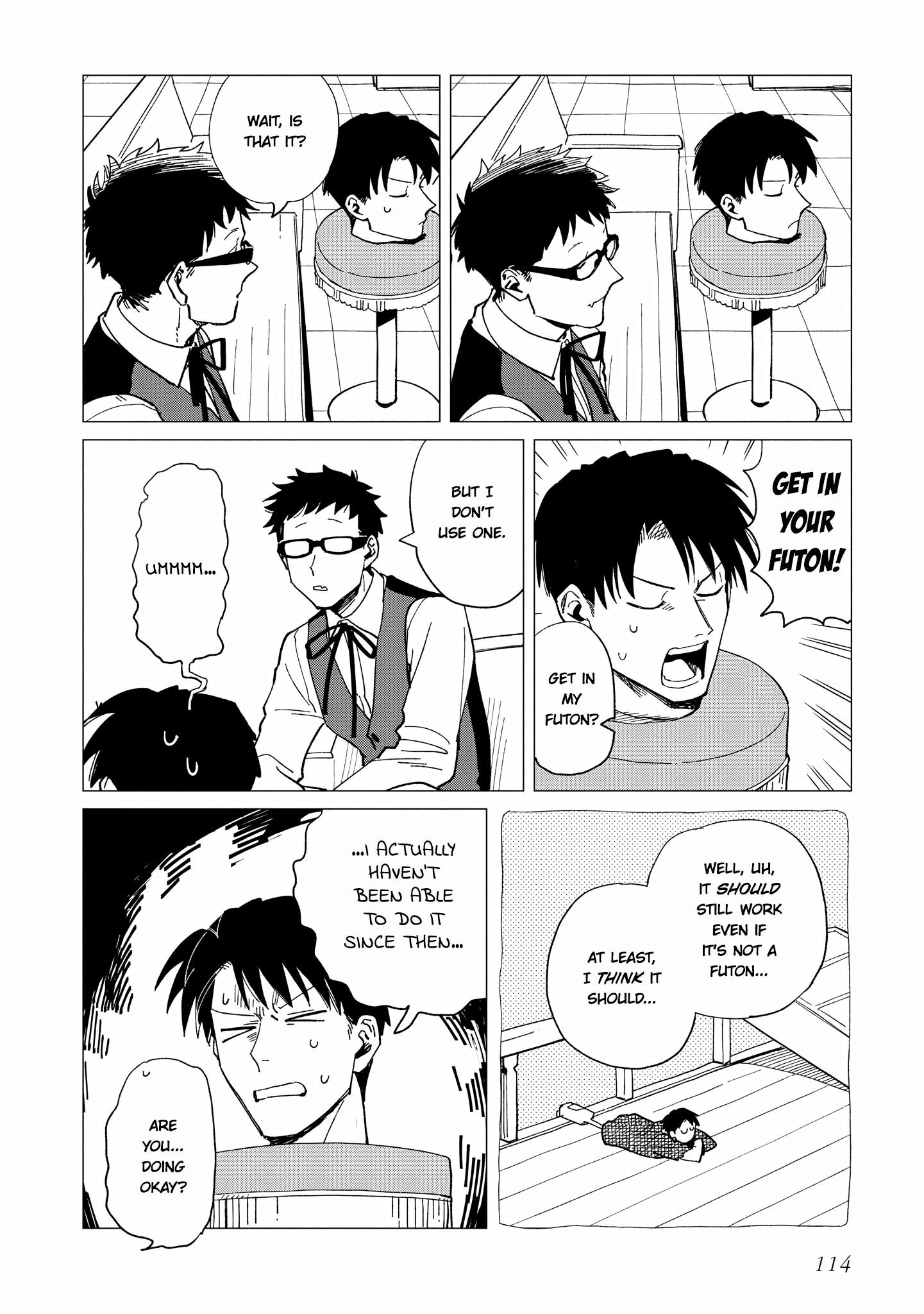 Shinozaki-kun no Mente Jijou chapter 24 - page 24