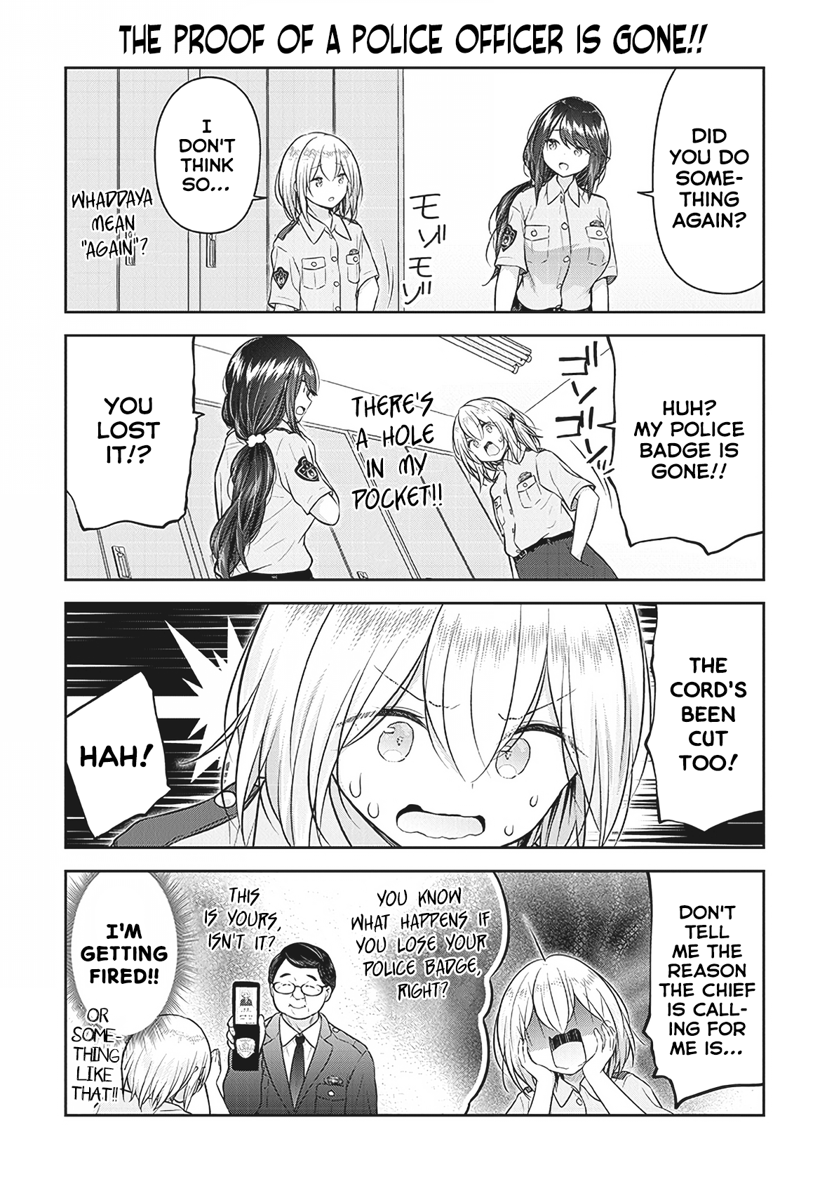 Constable Sakuma And Constable Hanaoka Started Dating chapter 7 - page 3