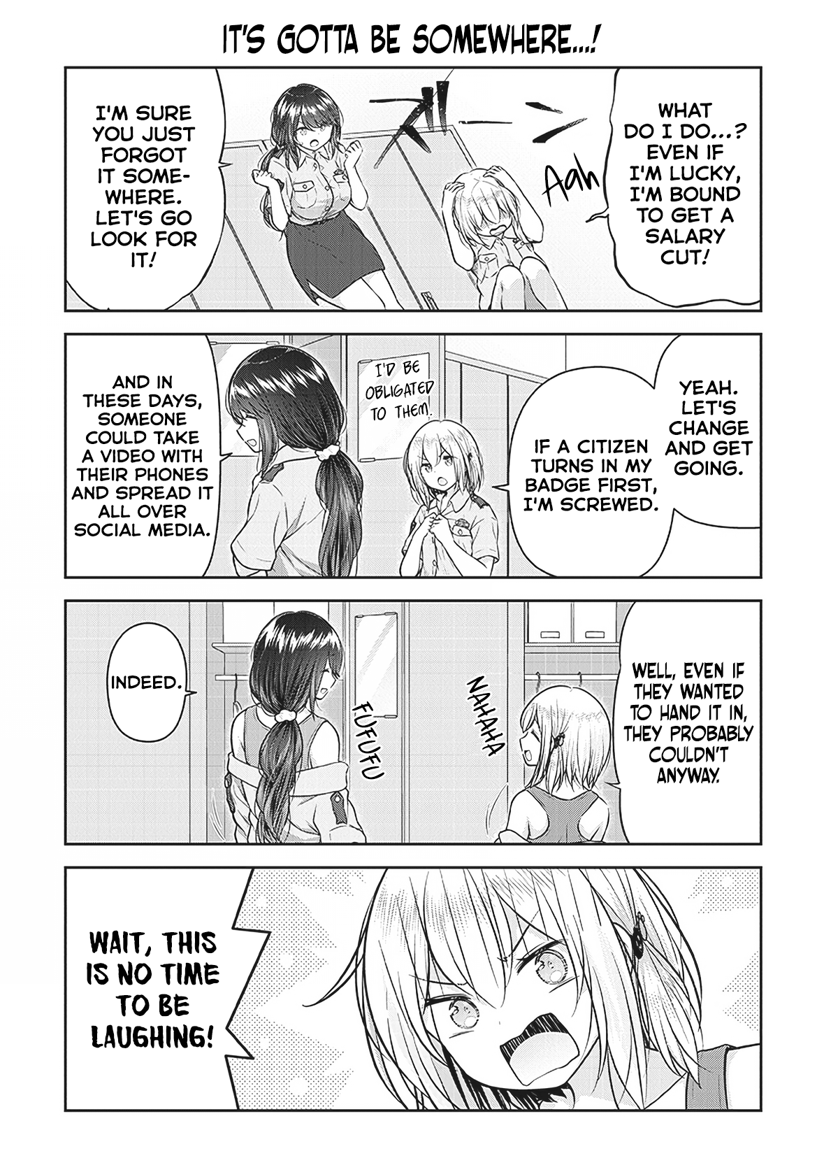 Constable Sakuma And Constable Hanaoka Started Dating chapter 7 - page 4