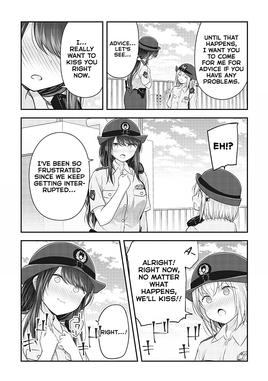 Constable Sakuma And Constable Hanaoka Started Dating chapter 8 - page 12