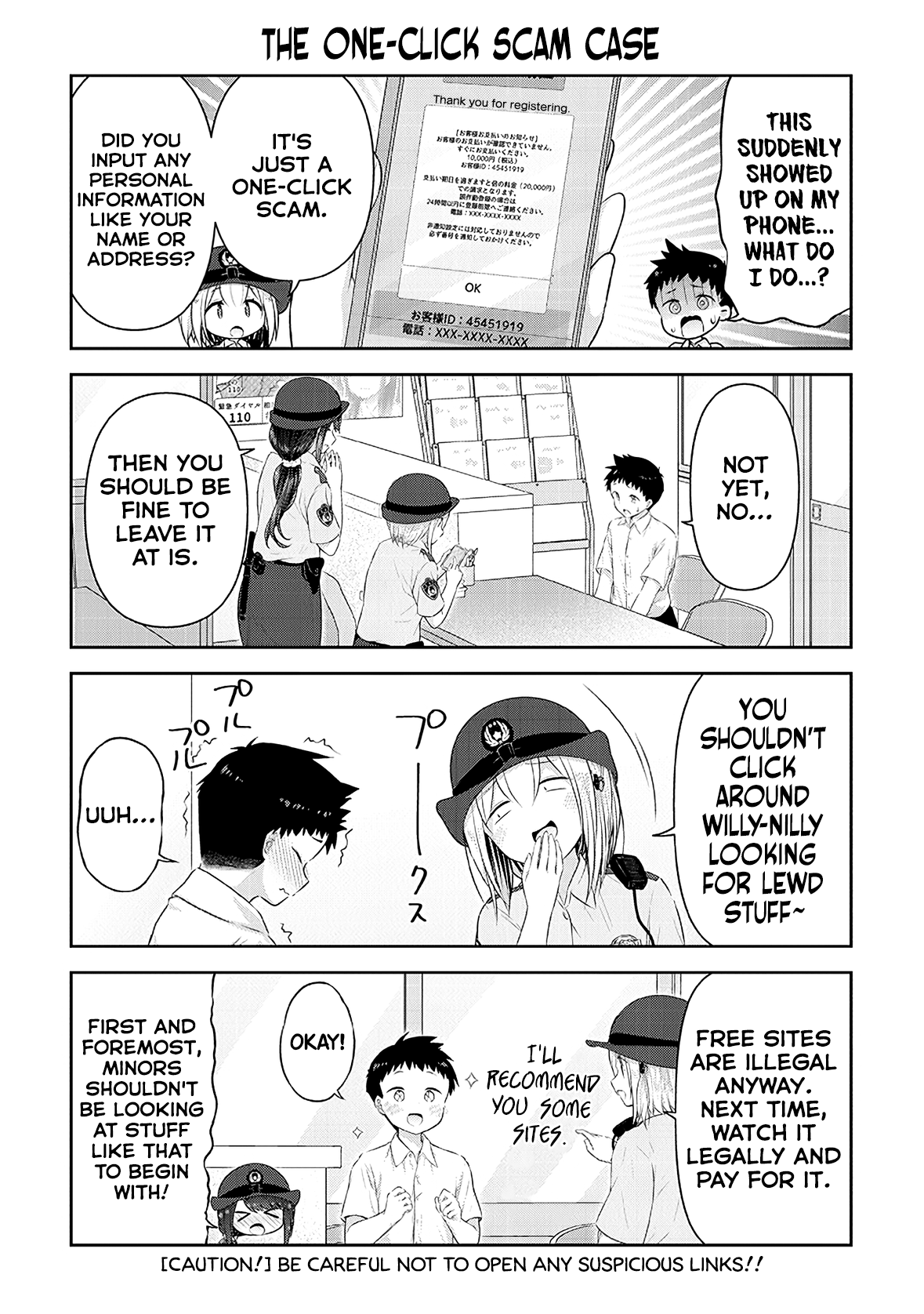 Constable Sakuma And Constable Hanaoka Started Dating chapter 11 - page 10