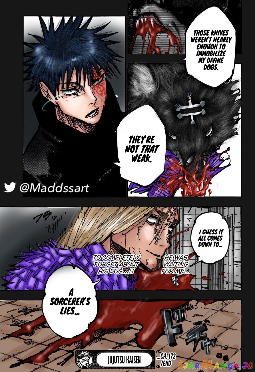 Jujutsu Kaisen chapter 172 - page 21