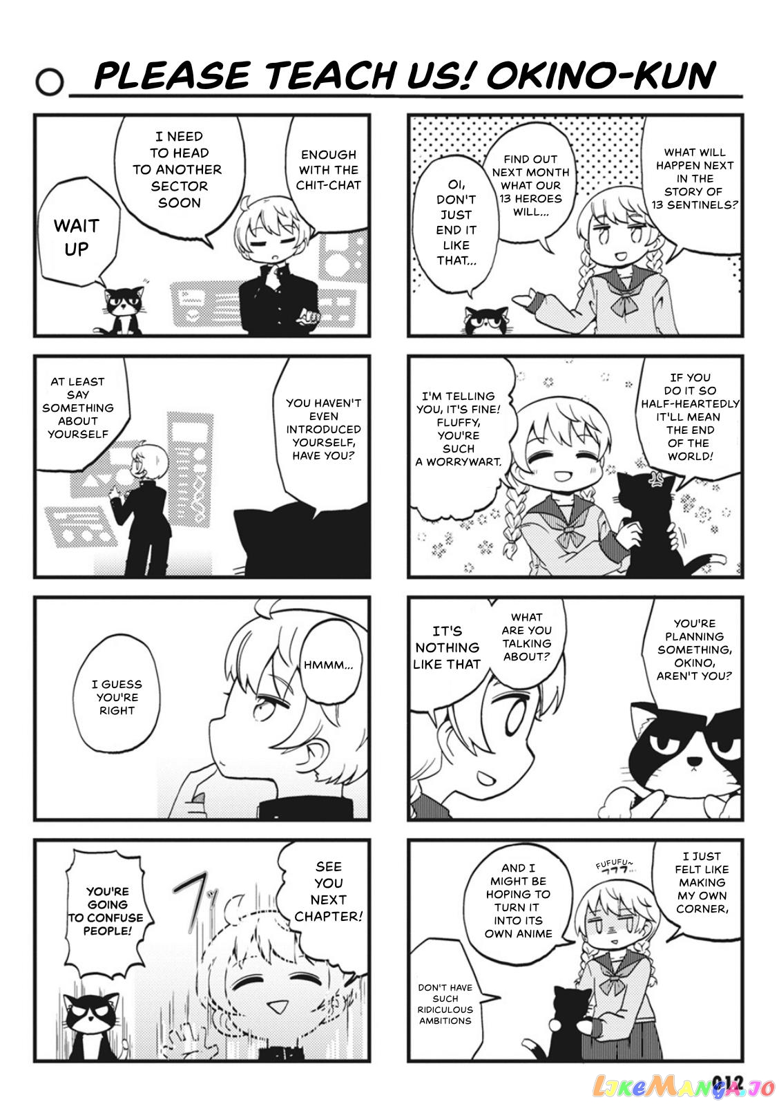 4-Panel 13 Sentinels: Aegis Rim This Is Sector X chapter 1 - page 13