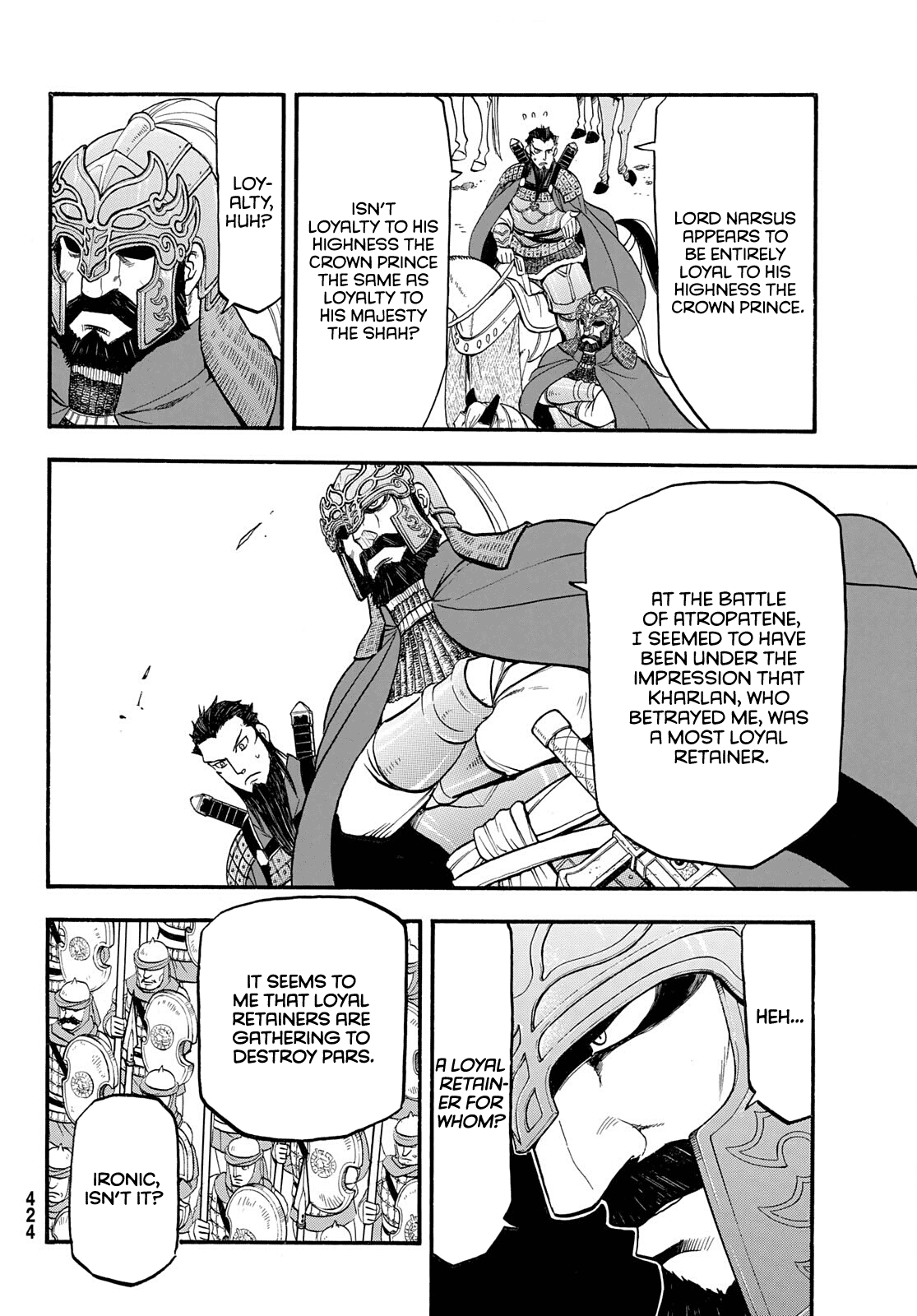 Arslan Senki (ARAKAWA Hiromu) chapter 109 - page 29