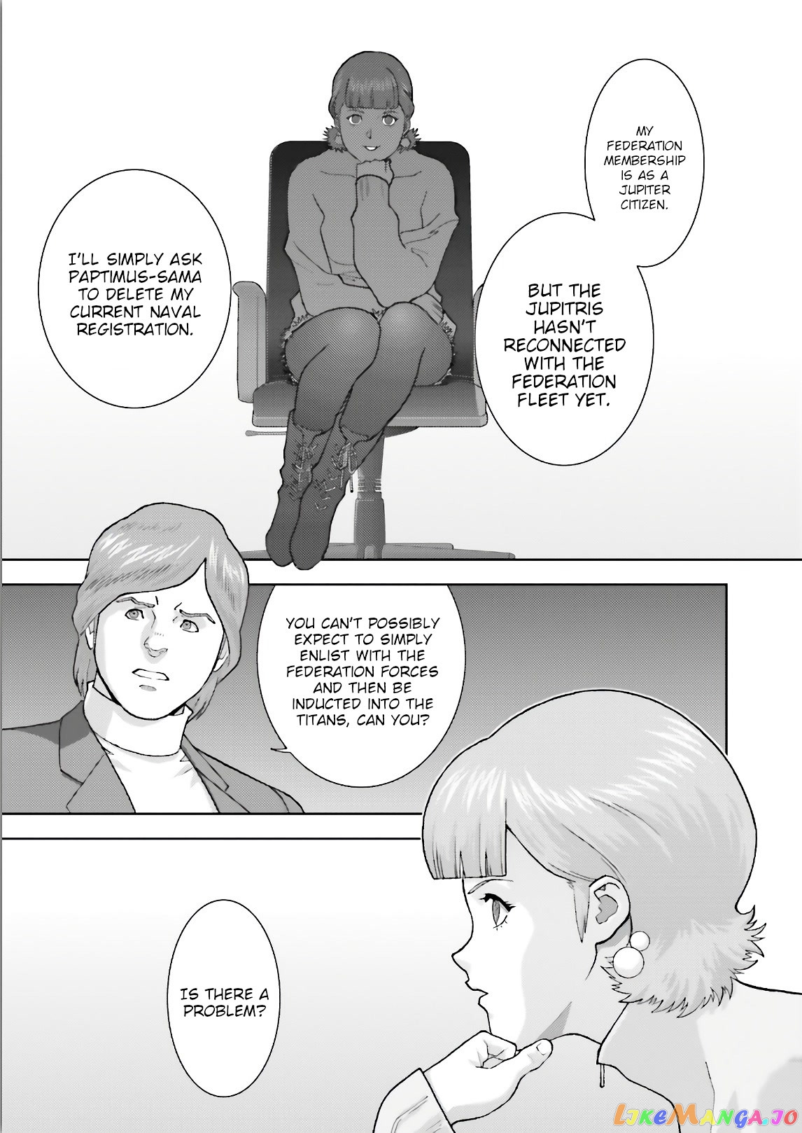 Mobile Suit Zeta Gundam - Define chapter 56 - page 31