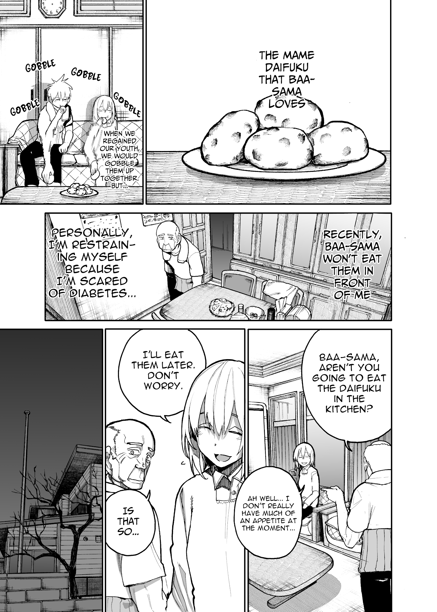 A Story About A Grandpa and Grandma who Returned Back to their Youth. chapter 53 - page 1