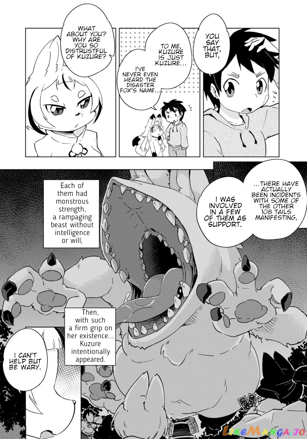 Disaster Fox Kuzure-Chan chapter 19 - page 24