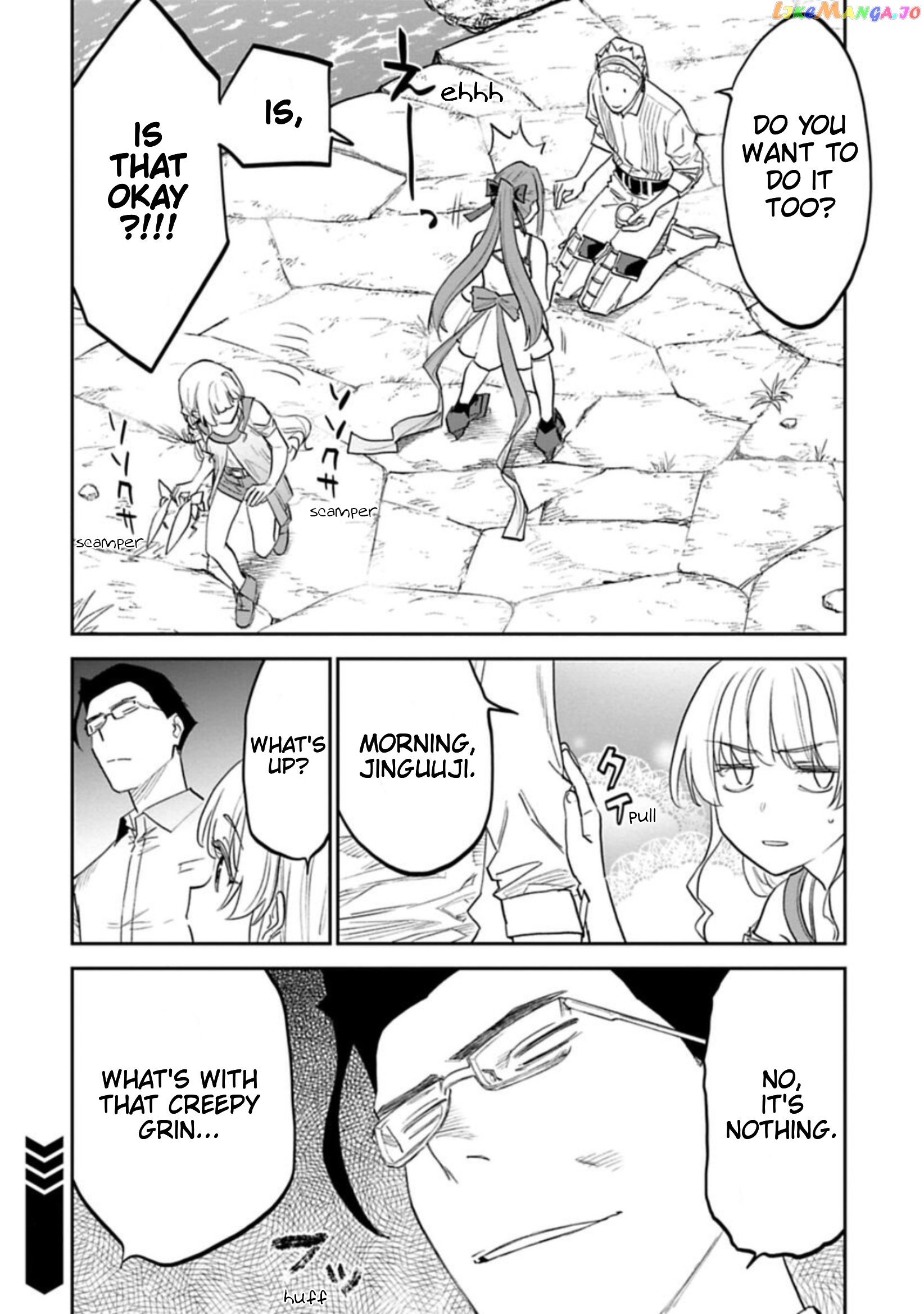 Fantasy Bishoujo Juniku Ojisan to chapter 108.1 - page 6