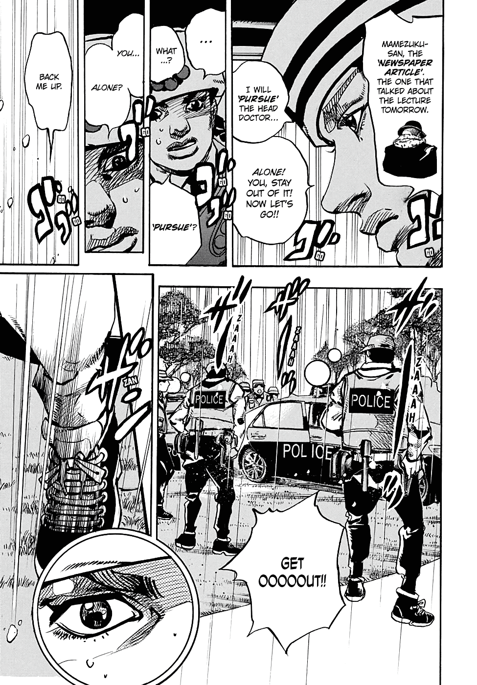 Jojo no Kimyou na Bouken - Jojorion chapter 90 - page 10