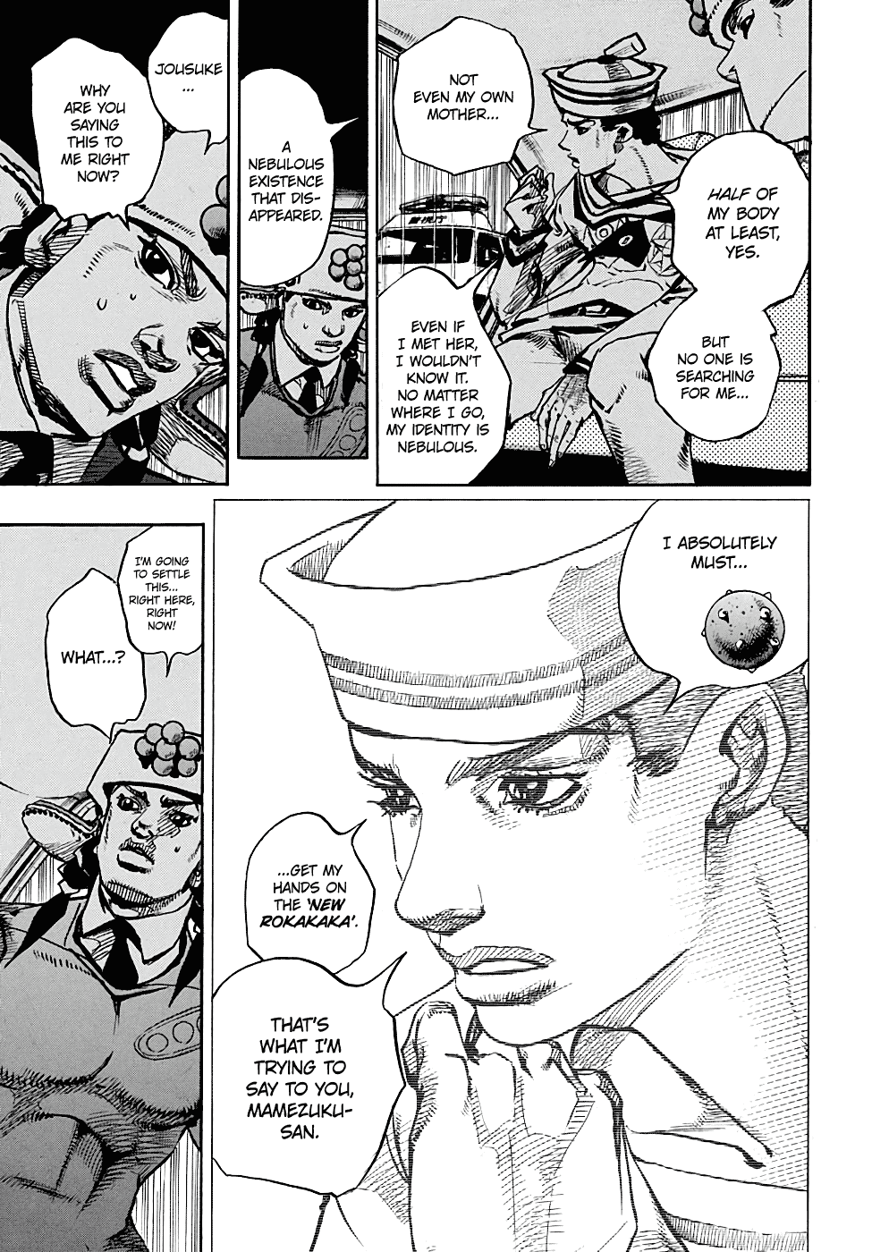 Jojo no Kimyou na Bouken - Jojorion chapter 90 - page 8