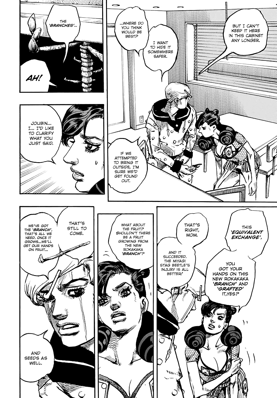 Jojo no Kimyou na Bouken - Jojorion chapter 107 - page 35