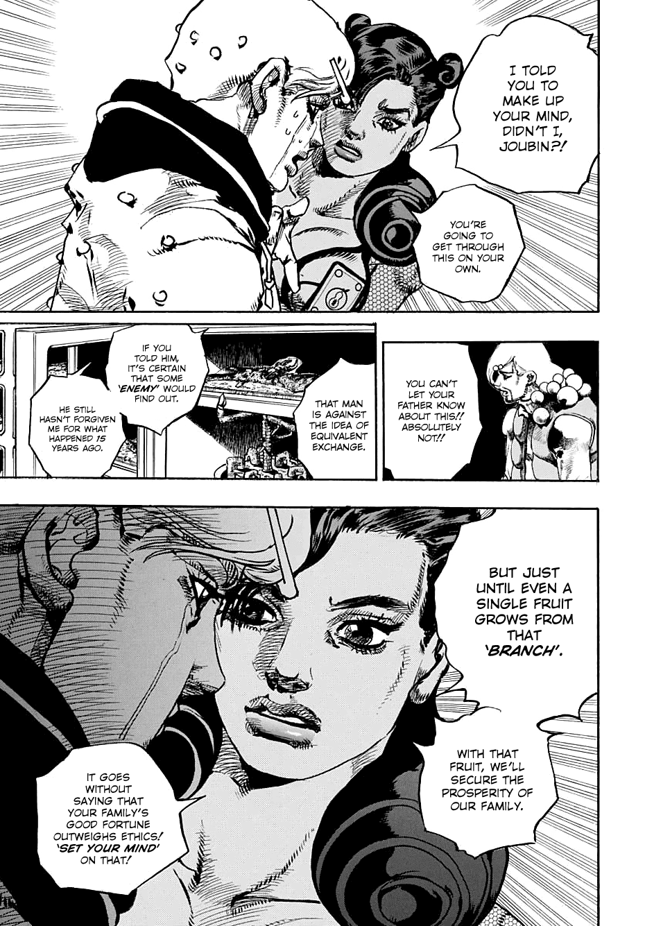 Jojo no Kimyou na Bouken - Jojorion chapter 107 - page 38