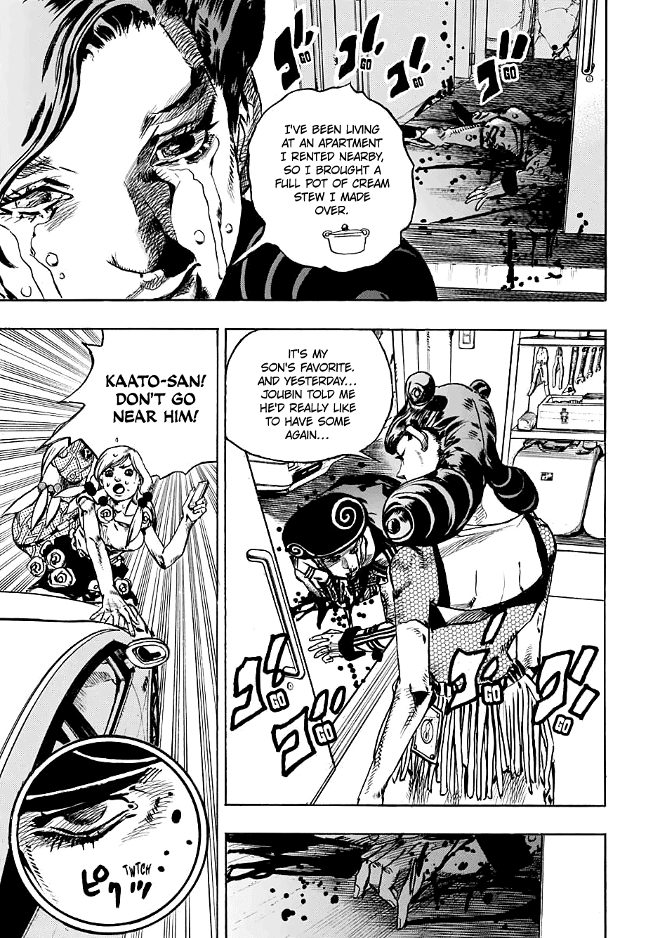 Jojo no Kimyou na Bouken - Jojorion chapter 107 - page 7