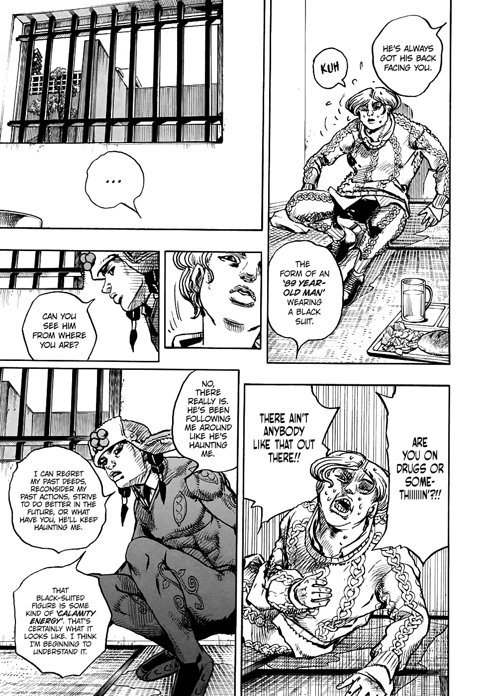 Jojo no Kimyou na Bouken - Jojorion chapter 96 - page 8