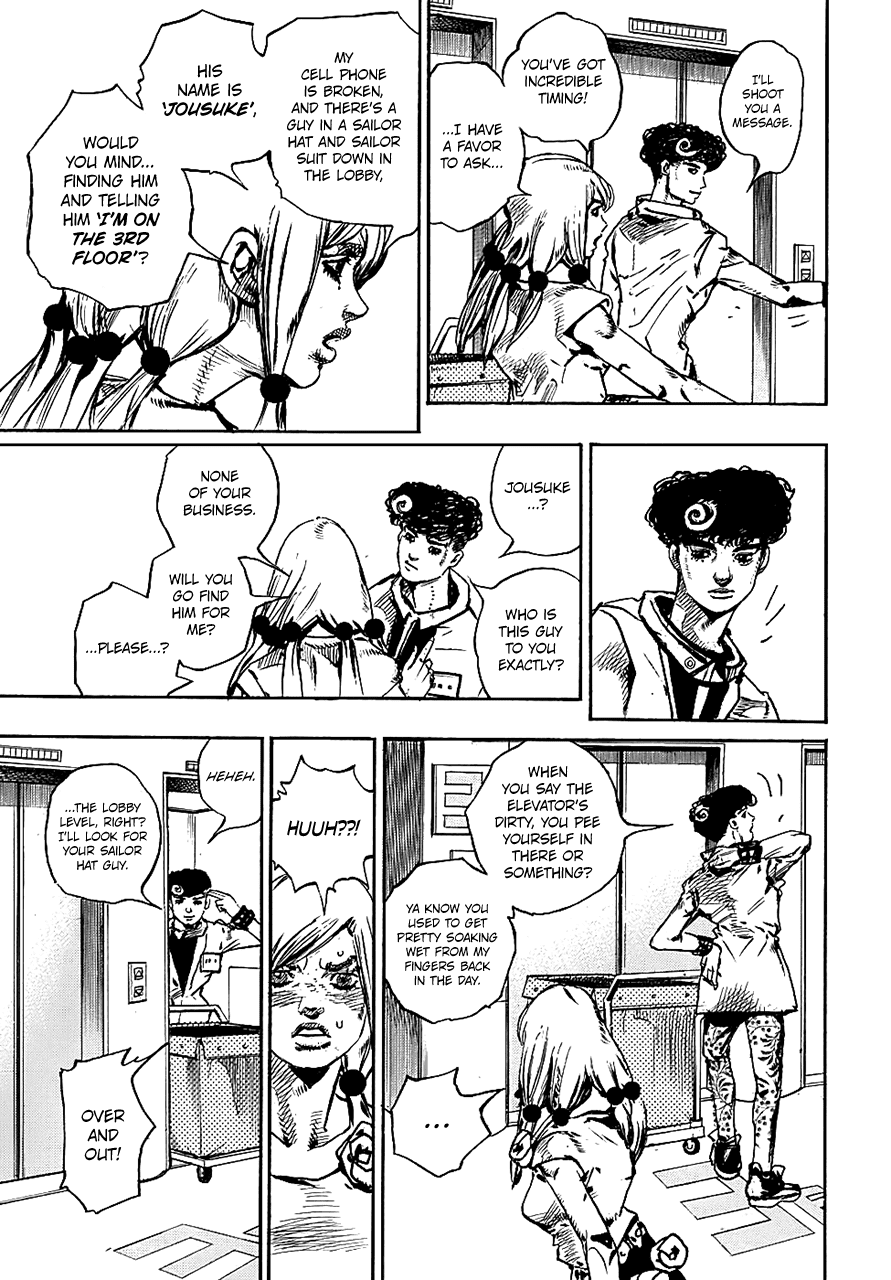 Jojo no Kimyou na Bouken - Jojorion chapter 81 - page 25