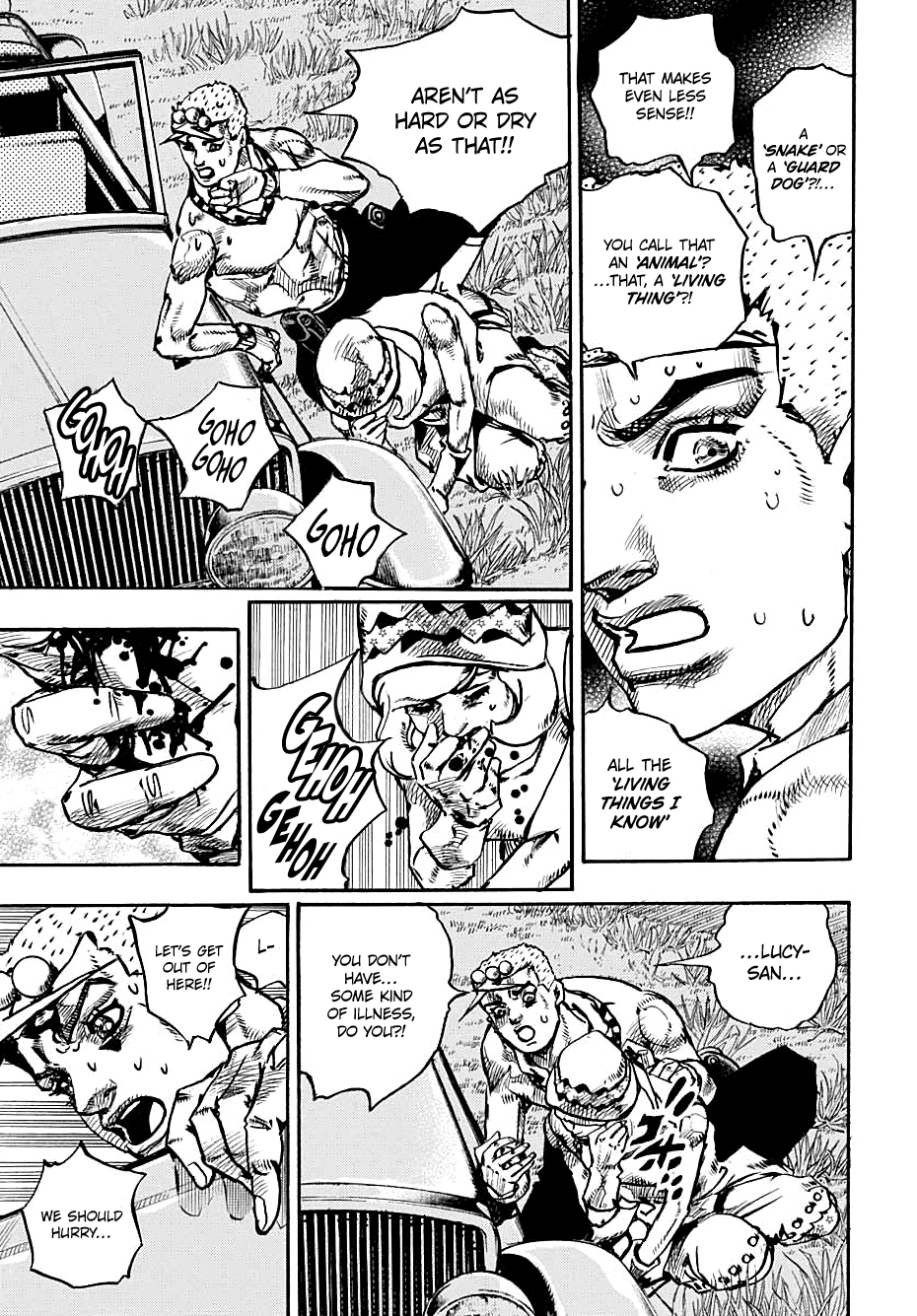 Jojo no Kimyou na Bouken - Jojorion chapter 110 - page 10