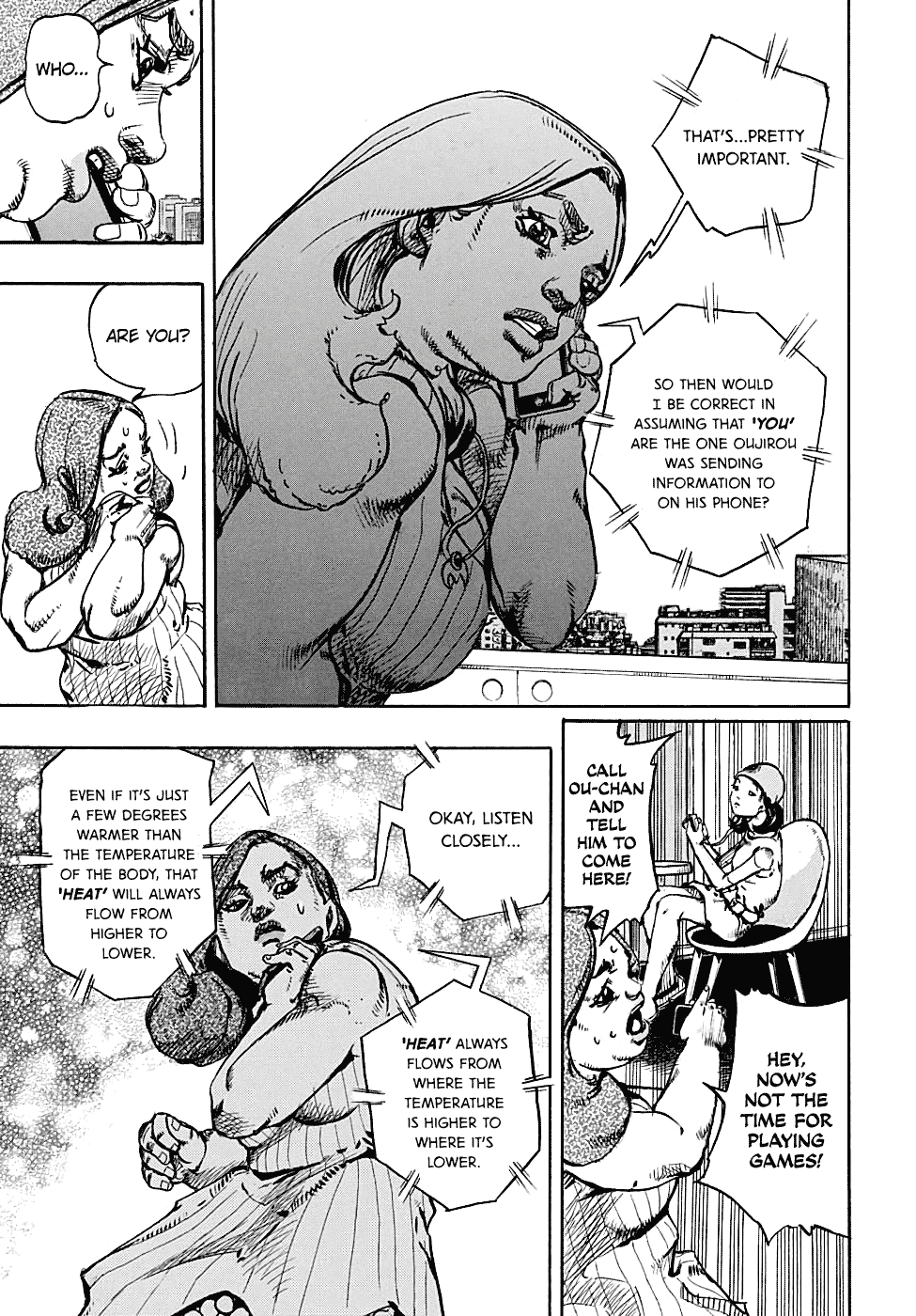 Jojo no Kimyou na Bouken - Jojorion chapter 88 - page 34