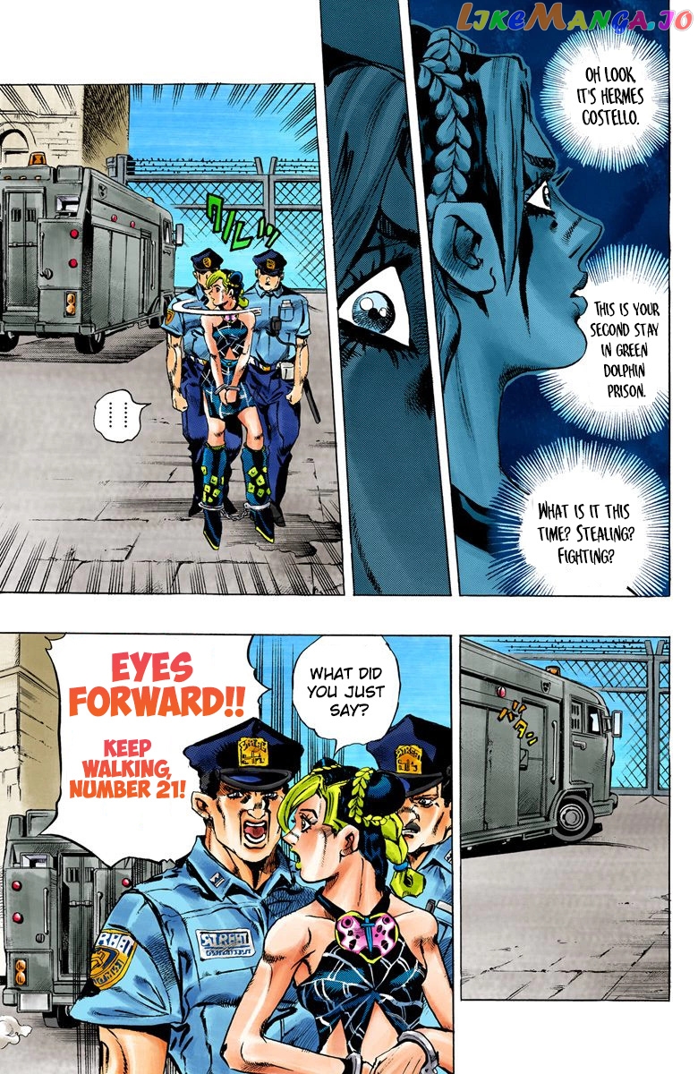 Jojo's Bizarre Adventure Part 6: Stone Ocean chapter 1 - page 30