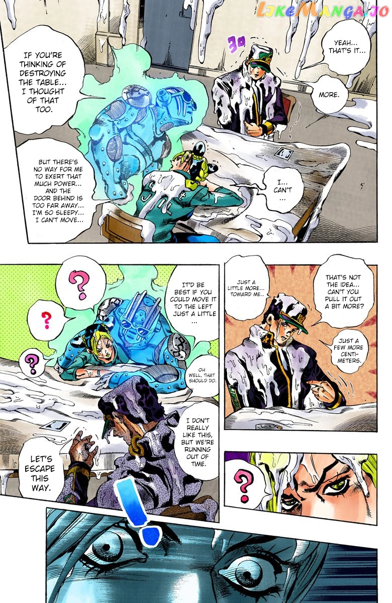 Jojo's Bizarre Adventure Part 6: Stone Ocean chapter 17 - page 12