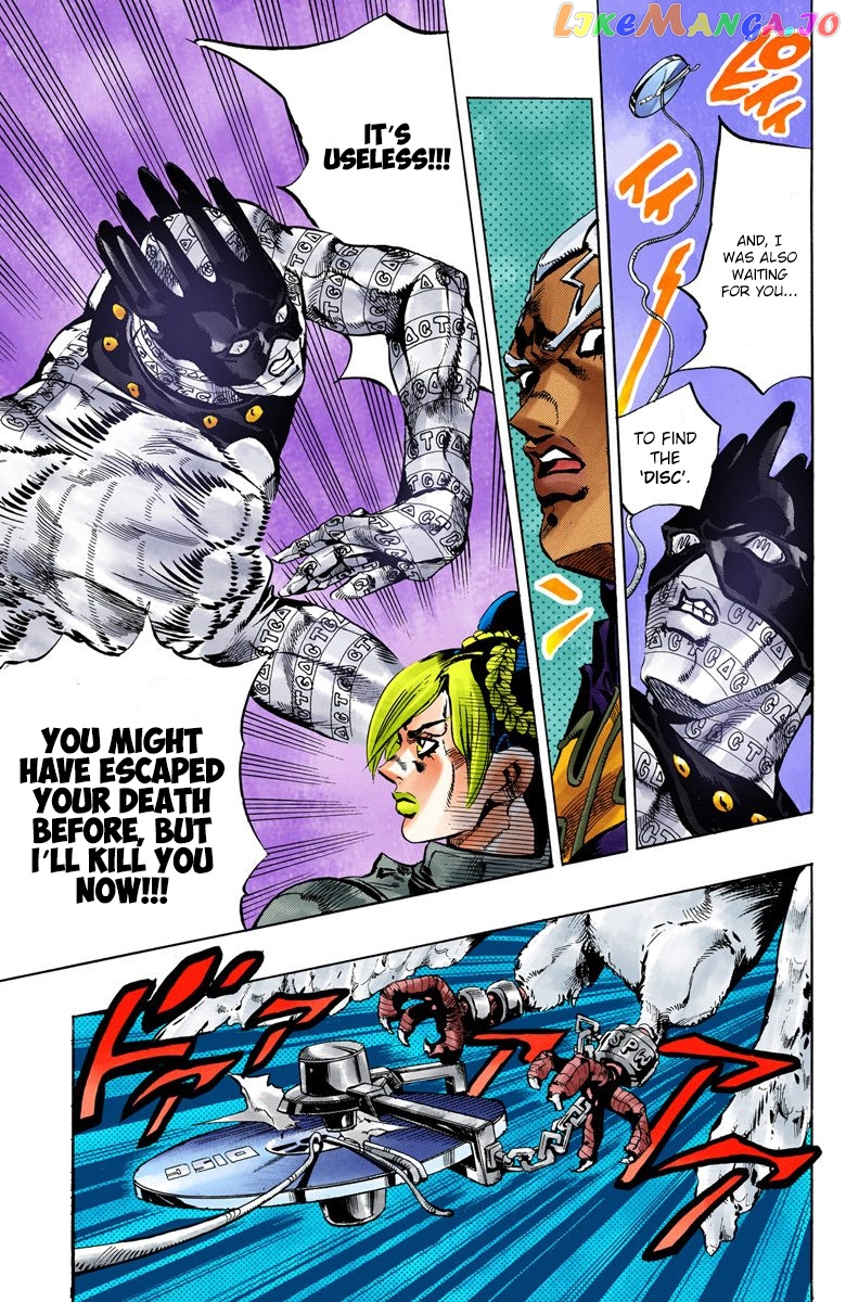 Jojo's Bizarre Adventure Part 6: Stone Ocean chapter 50 - page 10