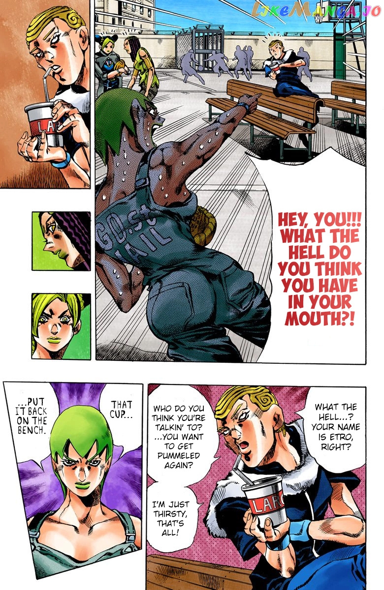 Jojo's Bizarre Adventure Part 6: Stone Ocean chapter 34 - page 6