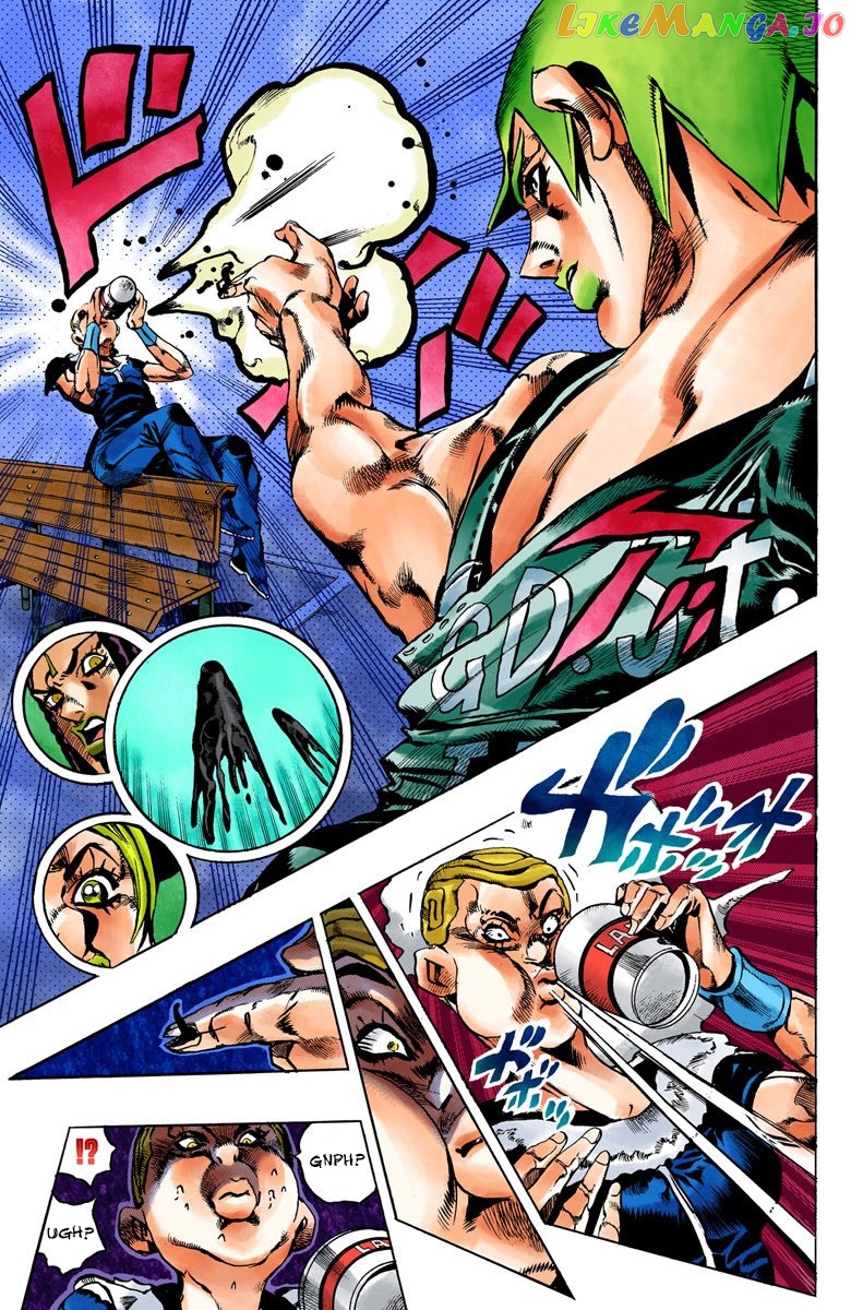 Jojo's Bizarre Adventure Part 6: Stone Ocean chapter 34 - page 8